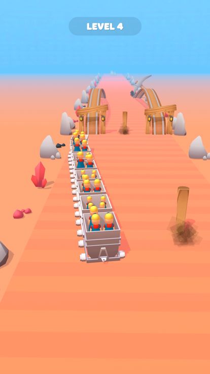 Minecart Stack游戏截图