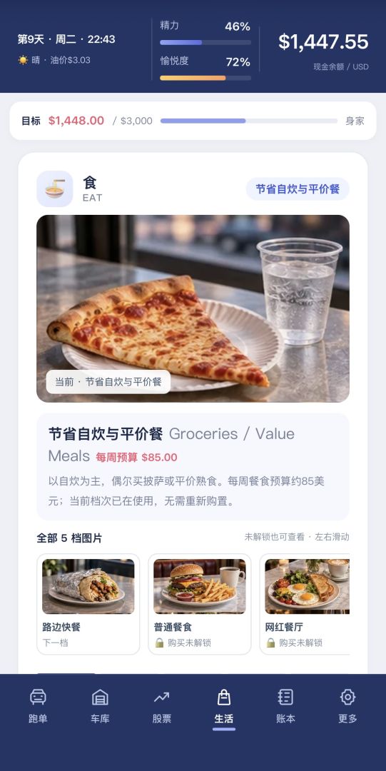 投行弃子:从街头流浪到蓝星首富游戏截图