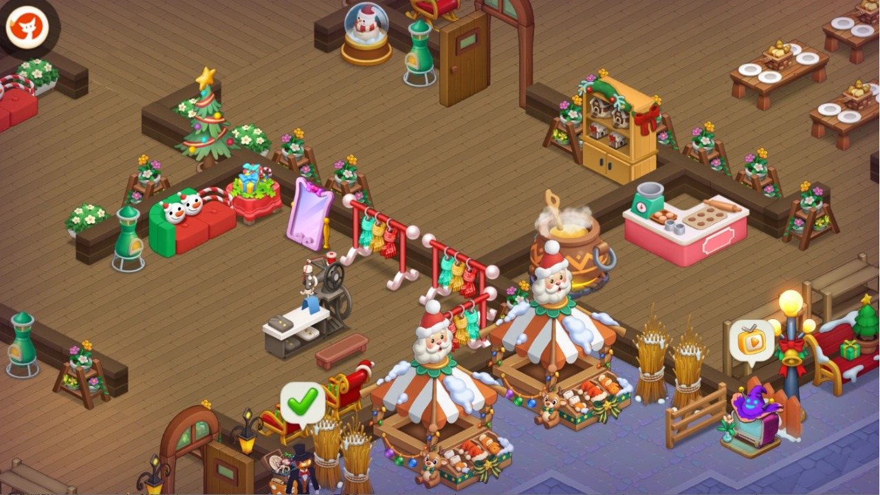 全新限时活动地图「圣诞风雪夜」