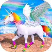 独角兽 飞行 马 模拟器icon