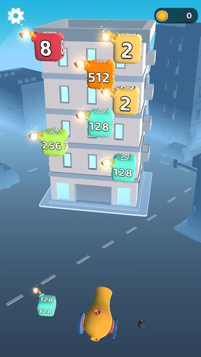 Bombard 2048游戏截图