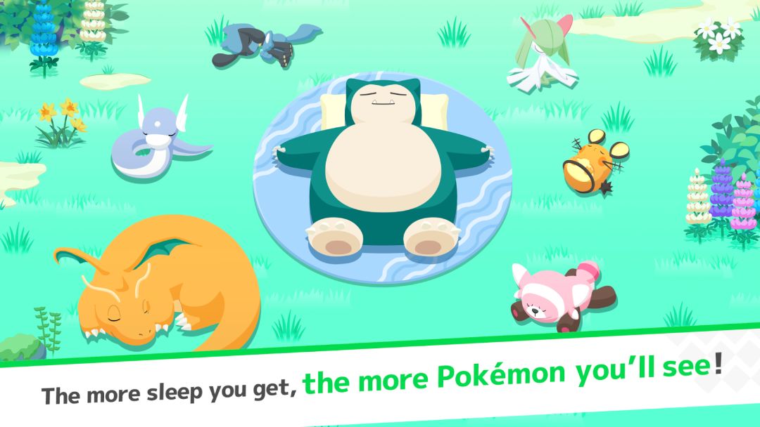 精灵宝可梦睡眠游戏截图