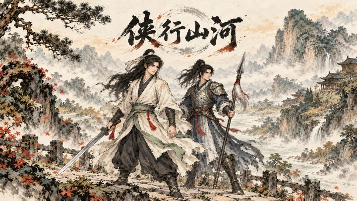 侠行山河 封面