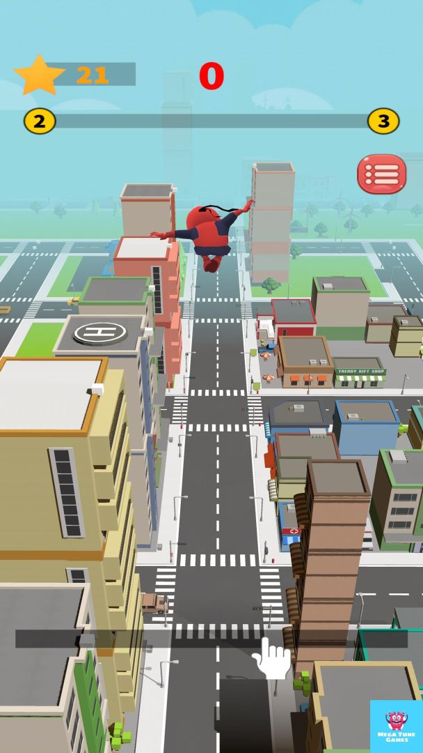 超级蜘蛛 - 绳索摇摆人游戏截图