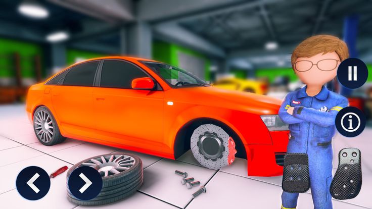 火柴人 汽车 机械 垃圾场游戏截图