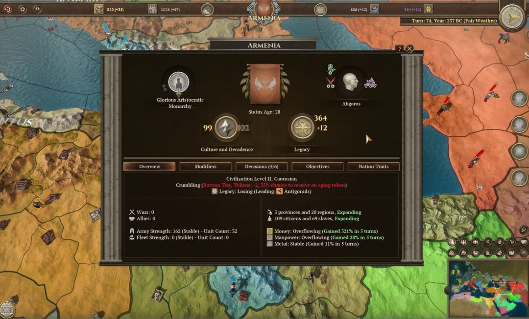 Field of Glory: Empires游戏截图