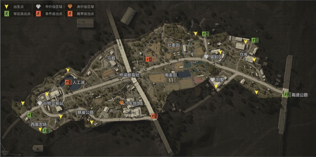 一个清晰的撤离思路=半只脚踩进了撤离点（农场篇）截图