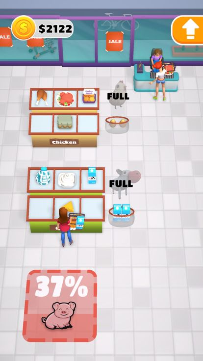 Supermarket Merge游戏截图