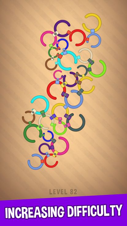 Untie the Rings: Circle Rotate游戏截图
