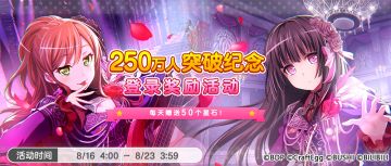 250万人突破纪念·庆祝活动开启！
