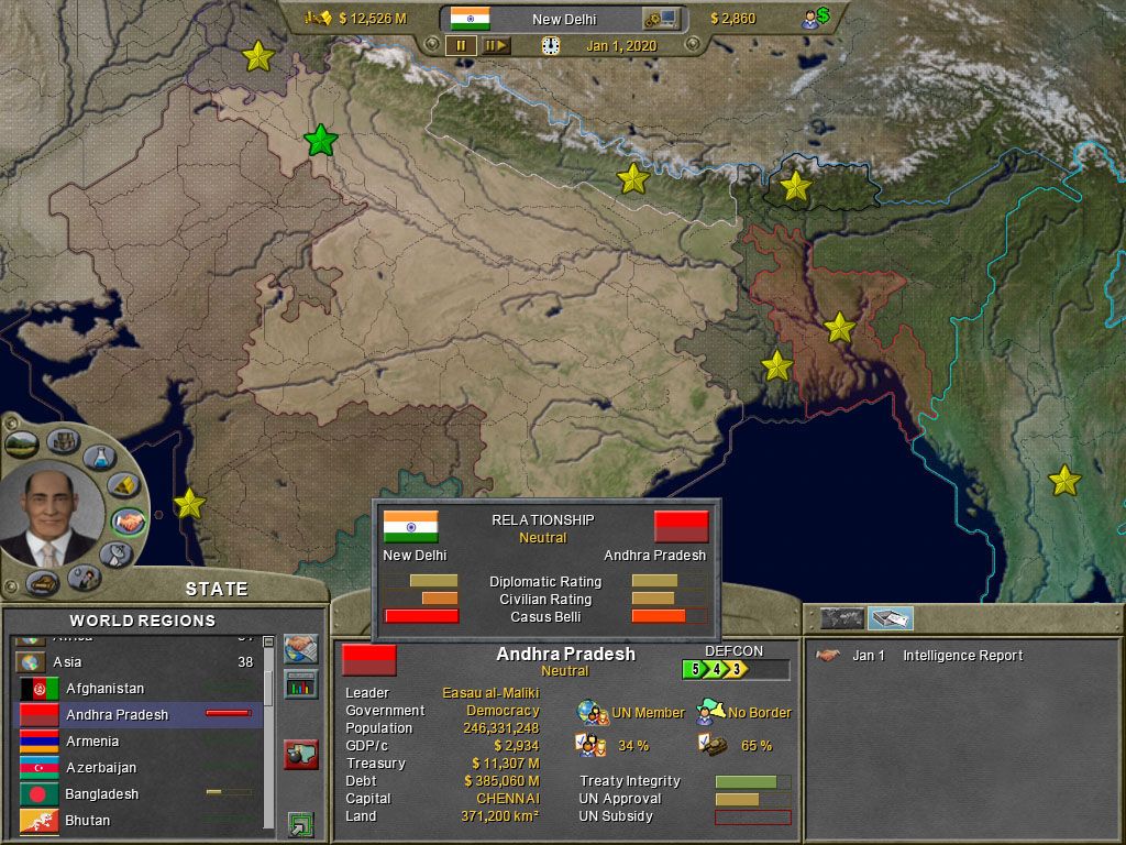 Supreme Ruler 2020 Gold游戏截图