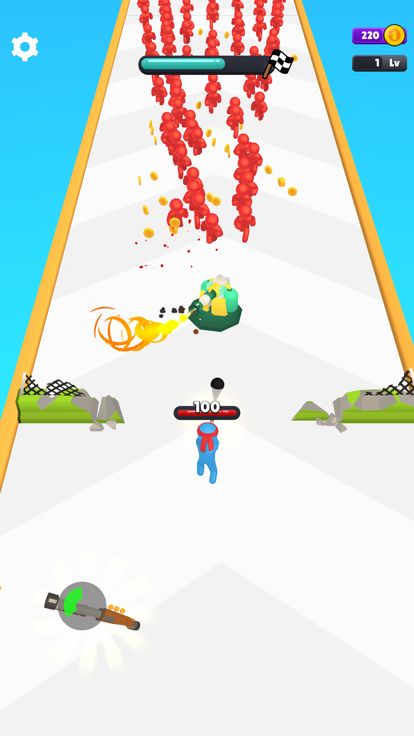 One Man Defense游戏截图