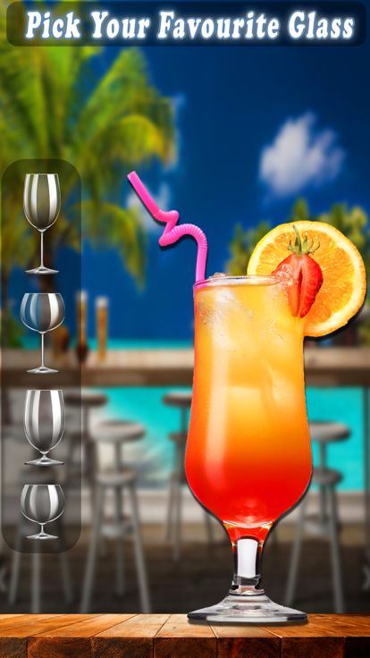 我的鸡尾酒搅拌机 DIY 食谱游戏截图