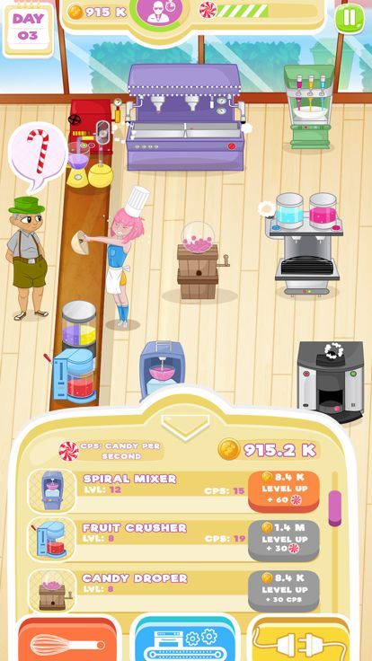 Tap Candy : sweets clicker游戏截图