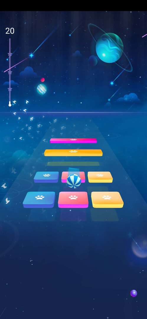 指尖精灵滚动3D游戏截图