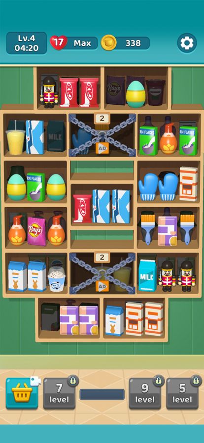 Triple Goods: 3D Sort Game游戏截图
