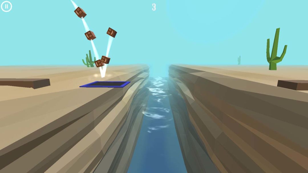 小人弹跳过河游戏截图