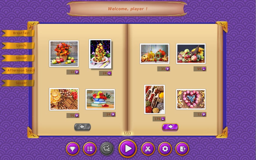 Tasty Jigsaw: Happy Hour  (拼图)游戏截图
