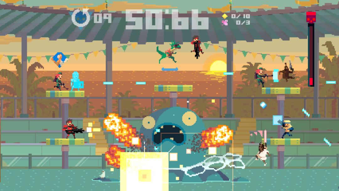 Super Time Force Ultra游戏截图