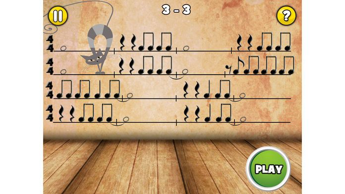 Rhythm Cat Pro - 学习如何看乐谱游戏截图