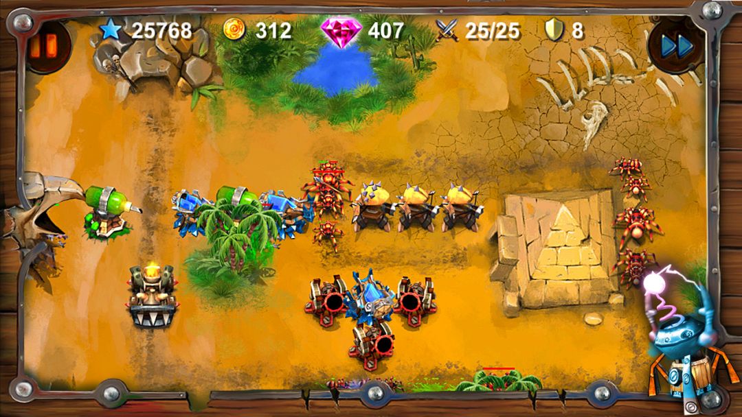 Goblin Defenders: Steel‘n’ Wood游戏截图