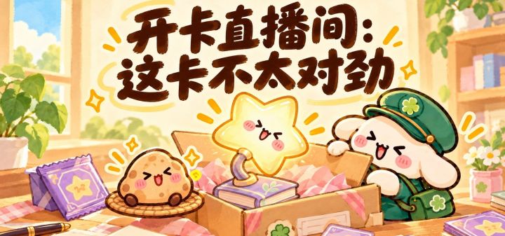 开卡直播间:这卡不太对劲 封面