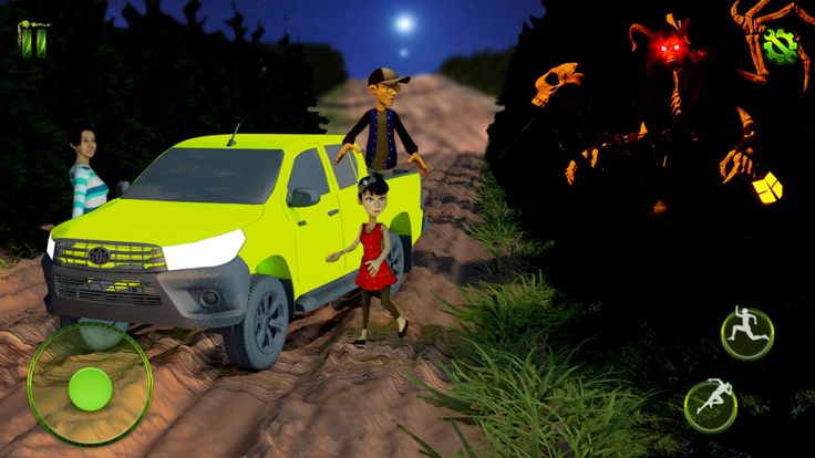 恐怖的女巫恐怖森林游戏截图