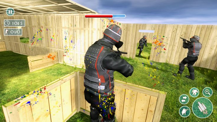 彩弹射击场3D游戏截图