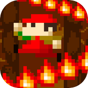 ピコピコ！炎の崖のぼり