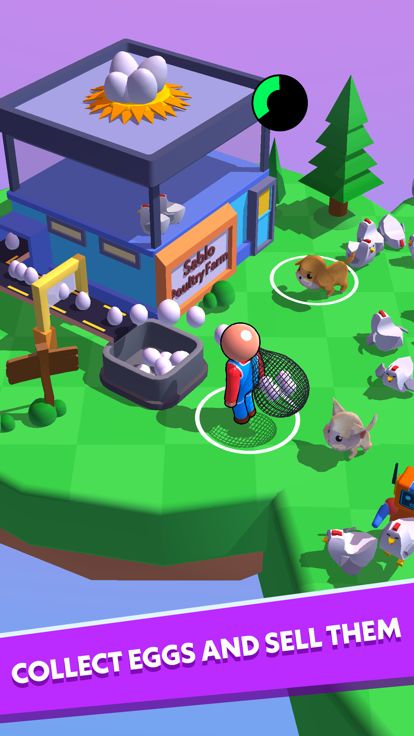 Catch The Hen 3D游戏截图