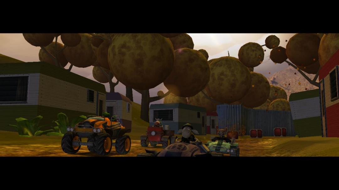 Calvin Tucker's Farm Animal Racing游戏截图