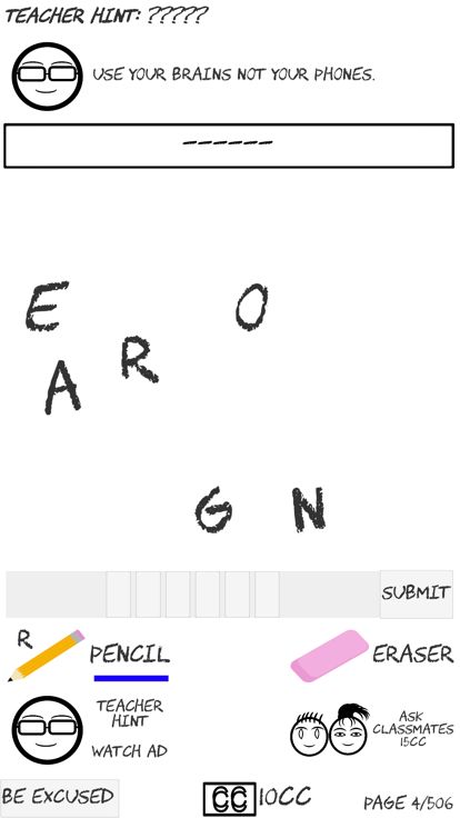 The Exams - Words Disorder游戏截图