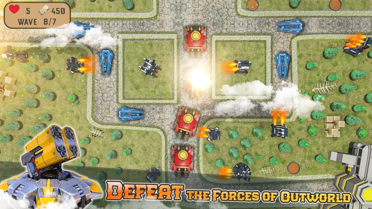 Tower Defense 3D: TD War Games游戏截图