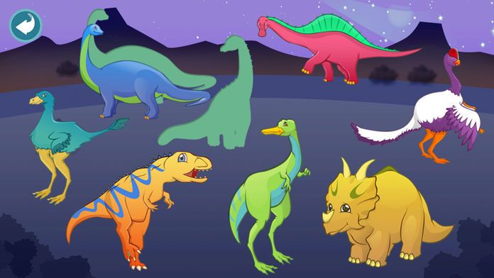Dinosaur Puzzle Dino Game Kids游戏截图