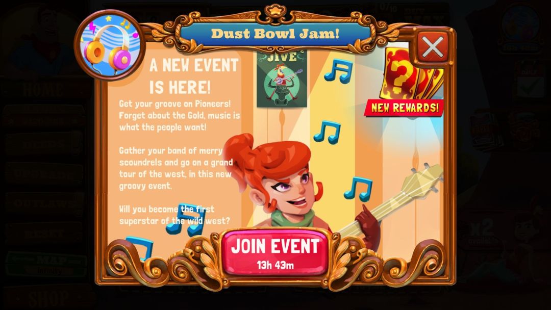 Wild West Saga: Idle Tycoon Clicker游戏截图