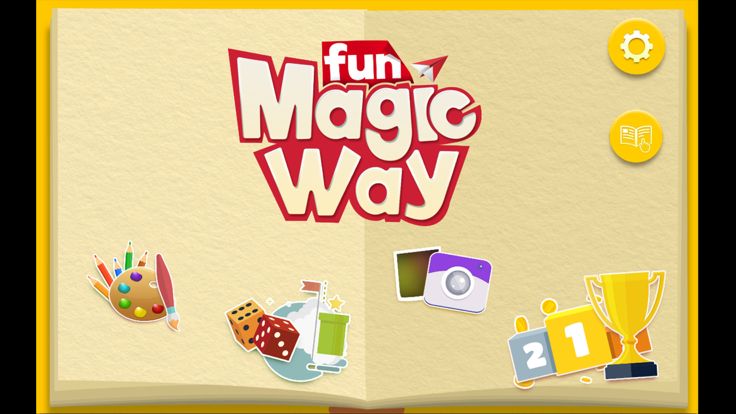 Fun Magic Way Yellow Book游戏截图