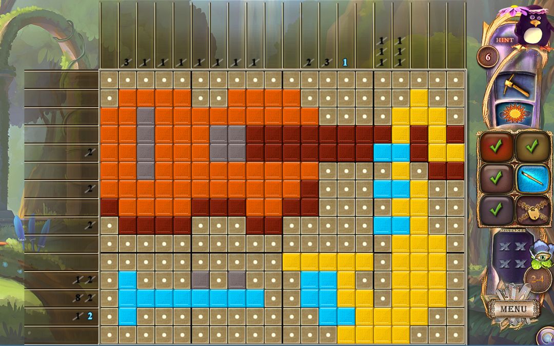 Fantasy Mosaics 27: Secret Colors游戏截图