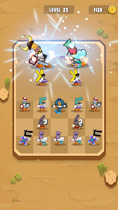 Merge Alphabet Battle游戏截图