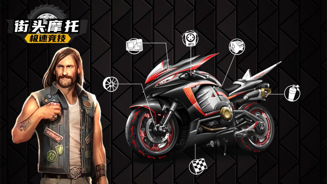 街头摩托：极速竞技游戏截图