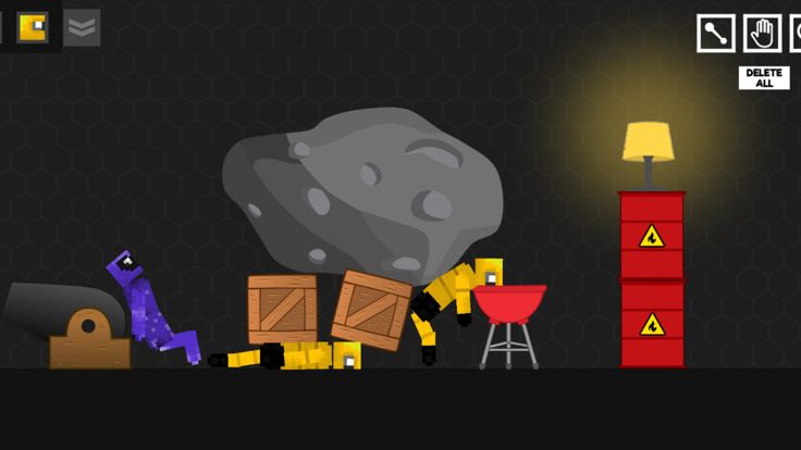 Alien Ragdoll Playground游戏截图