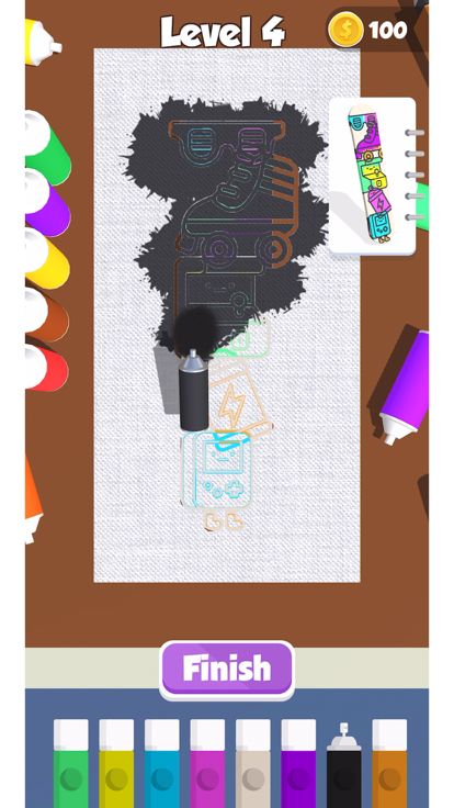 Snowboard Art游戏截图