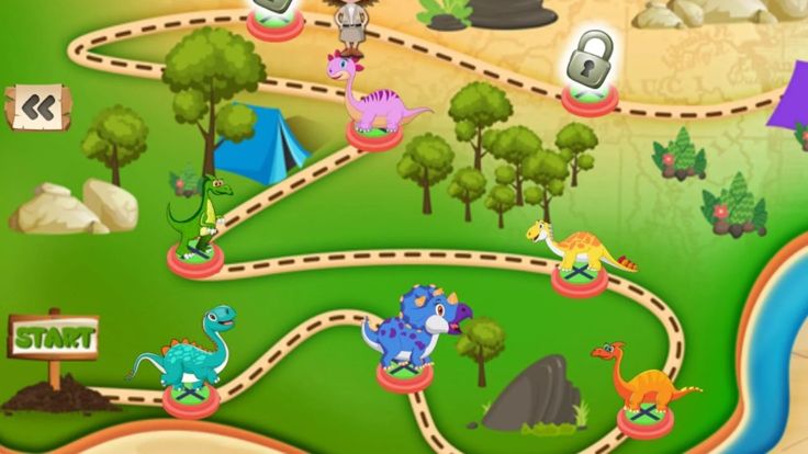 Dinosaur Adventure Games游戏截图