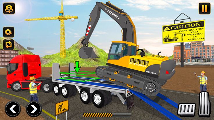 Heavy Machines Transporter Sim游戏截图