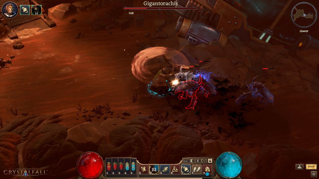 Crystalfall游戏截图
