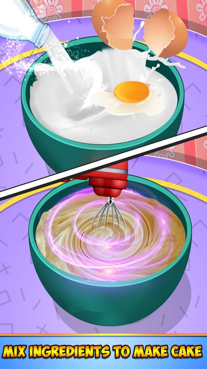 彩虹娃娃蛋糕机游戏截图