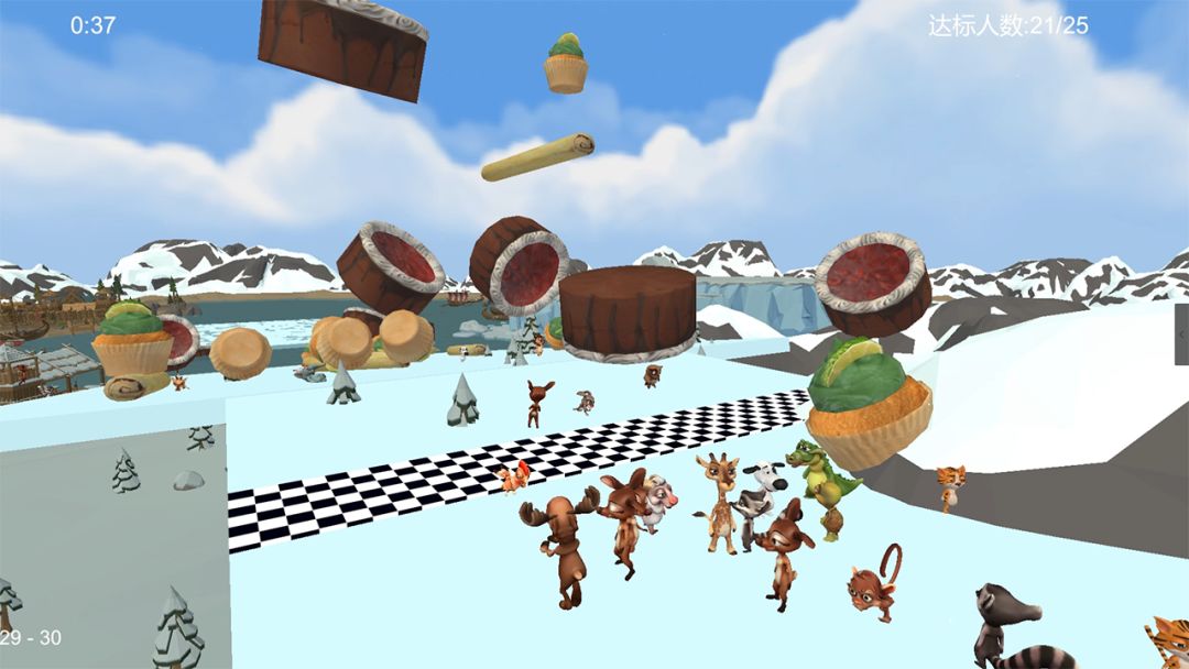 糖豆人派对游戏截图