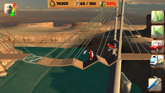 Bridge Constructor Playground!游戏截图
