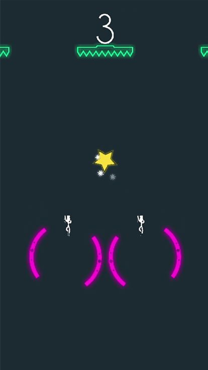 Split Stars - Superhero sticks游戏截图