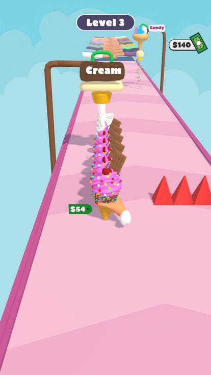 Ice Cream Stacker!游戏截图