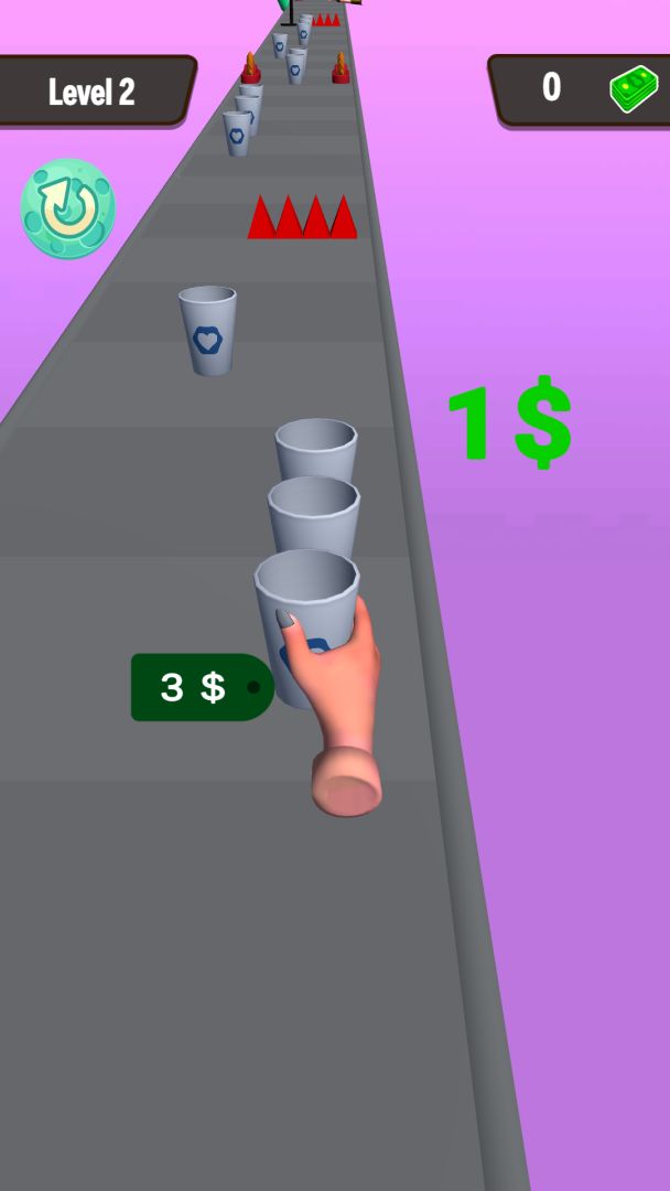 咖啡杯酷跑游戏截图